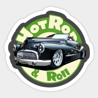 Hot Rod Sticker